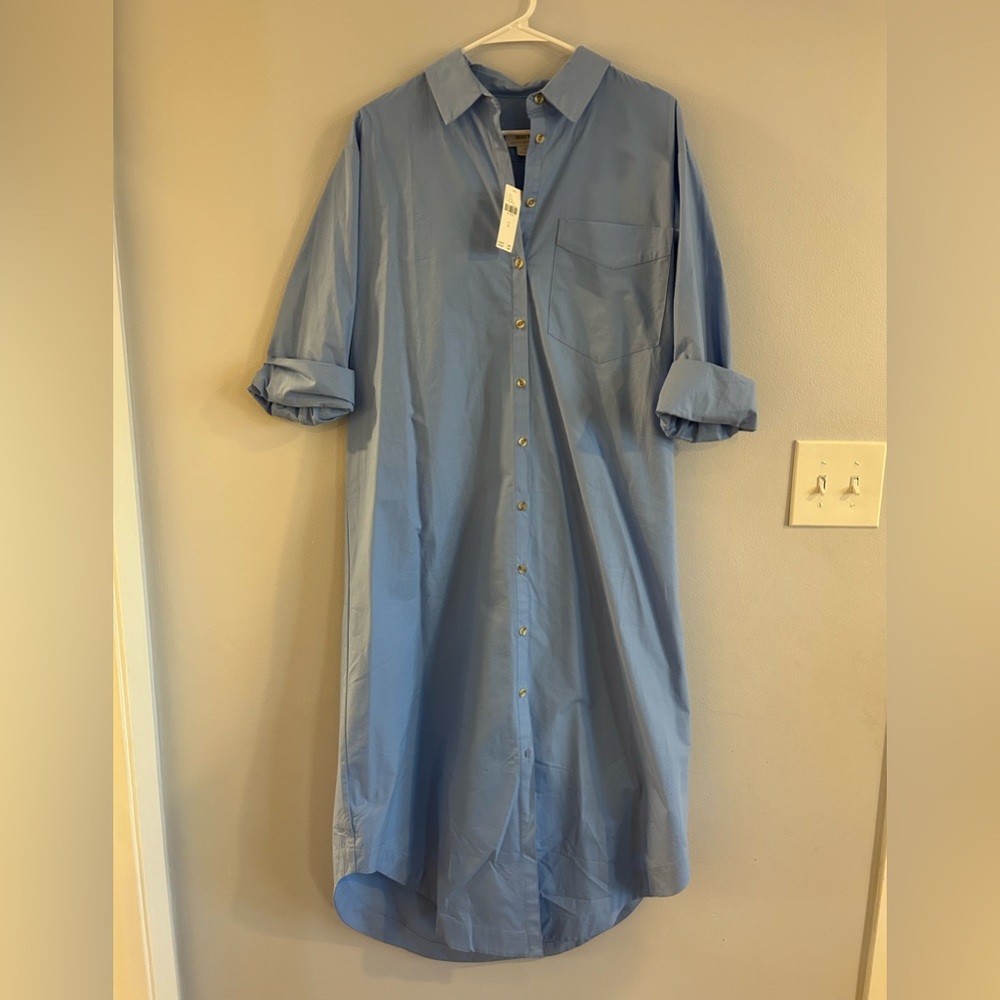 Anthropologie Maeve Shirt Dress 
NWT